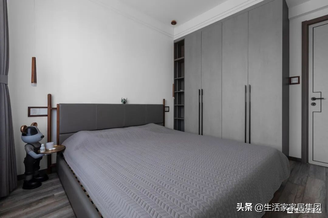 120㎡新中式，开放式书房、厨房更显宽敞，一家三口尽享诗意生活