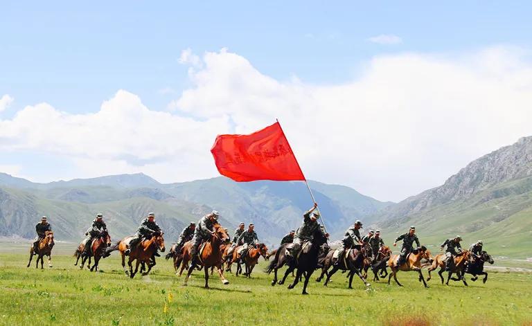 我在青海高原的五年骑兵生活（一）——陕北娃参军当上了铁骑兵