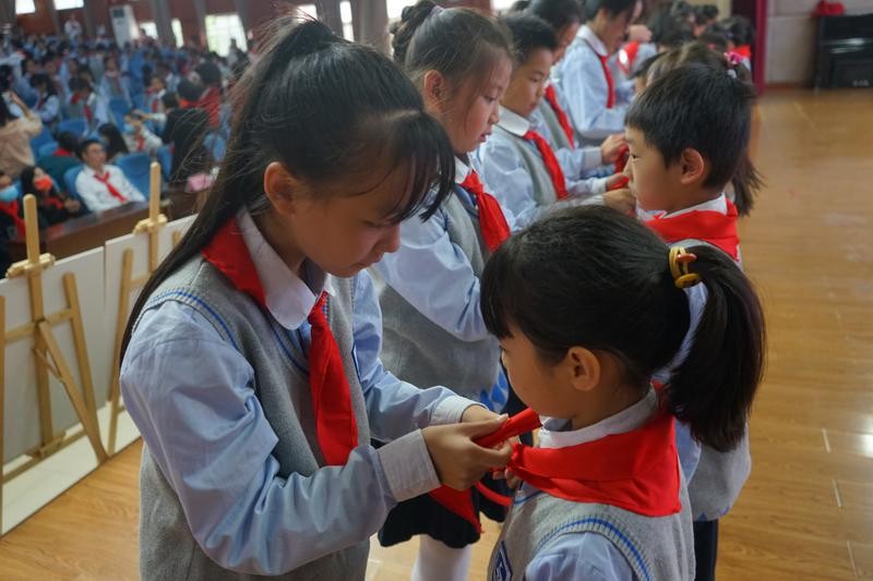 请党放心 强国有我——协和实验小学2021学年建队节暨红色阅读活动