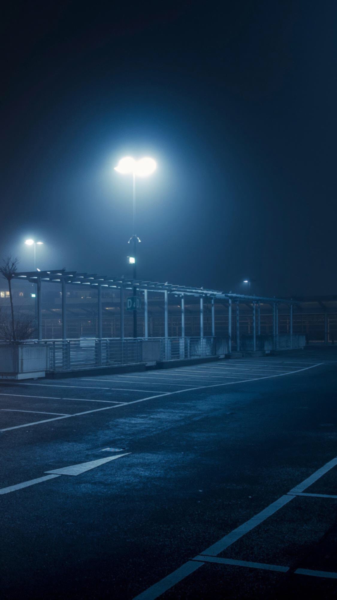 优阿壁纸307期丨唯美灯光壁纸,雾蒙蒙的路灯壁纸