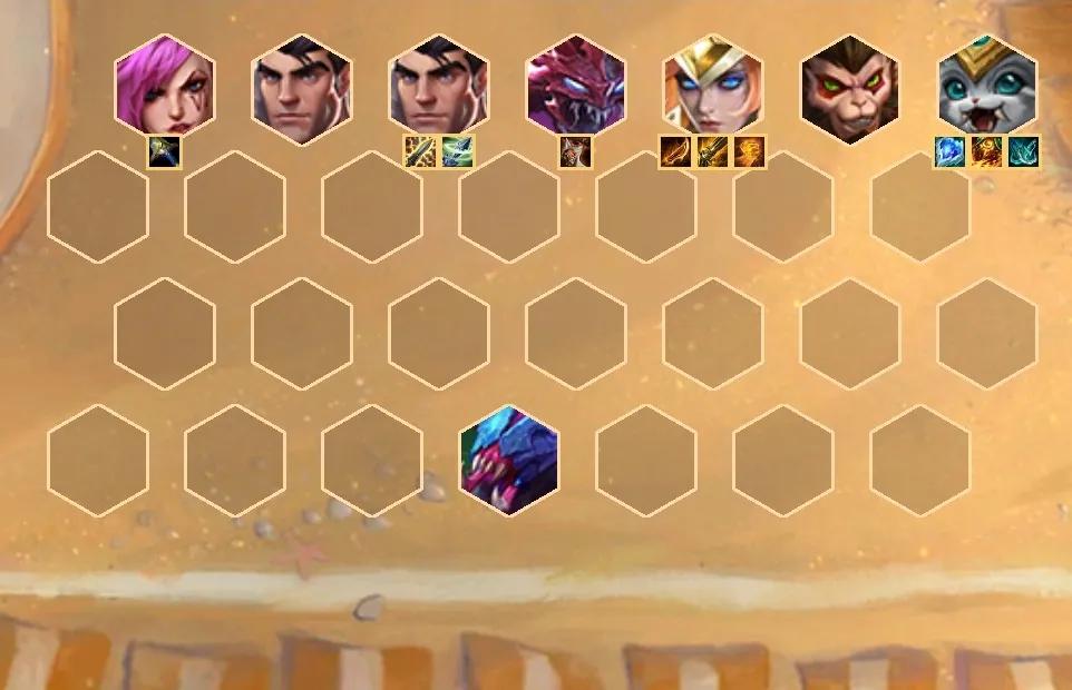 金铲铲之战龙女阵容:三换形四斗士,控制拉满,以团战取胜