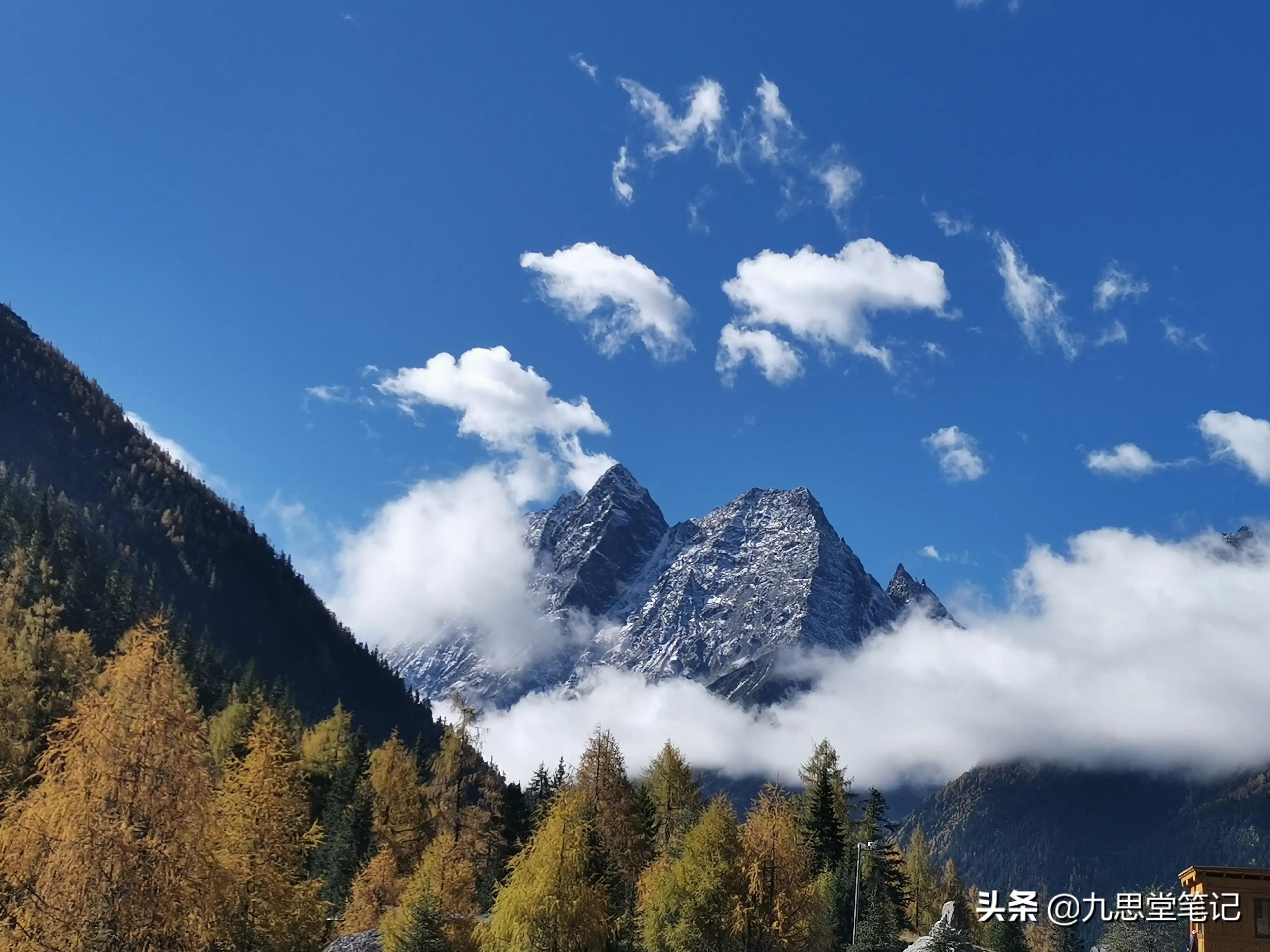 无边风景在路上；十月中下旬川西小环线，拍摄的唯美照片精选合集