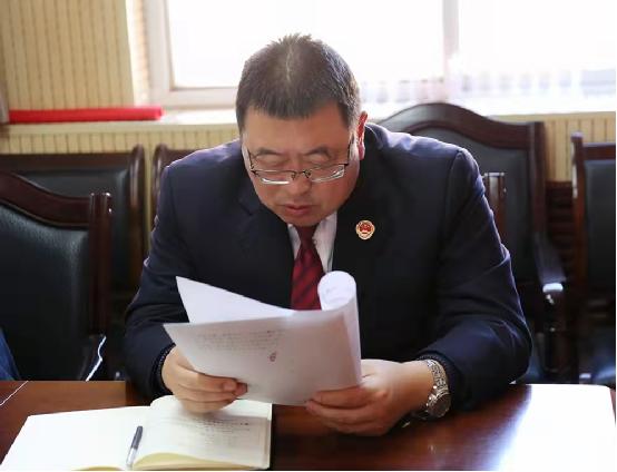 黄龙县检察院党支部学习潘东升先进事迹