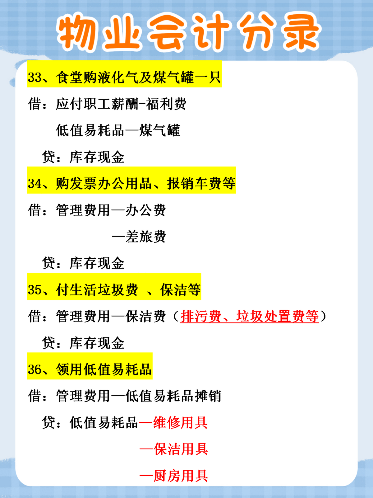 物业会计太麻烦？那是你没有这份物业账务处理，工作效率翻一番