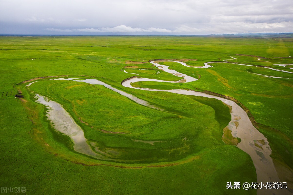 一张导航图自驾游黄河，全程6100多公里，从入海口到约古宗列