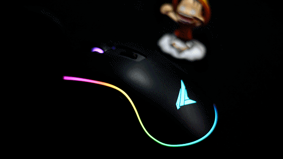 这款鼠标的RGB灯带为啥这么看，刨根问底“拆”了它