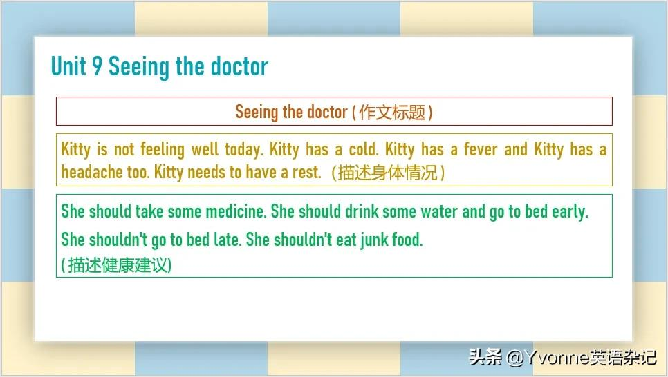 英语作文——“牛津深圳版”五年级下册英语作文（U7-U12）