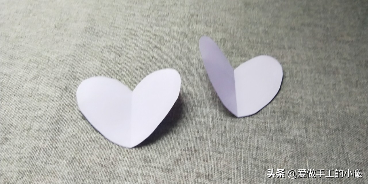 教你做一个立体爱心贺卡，一打开就心花怒放