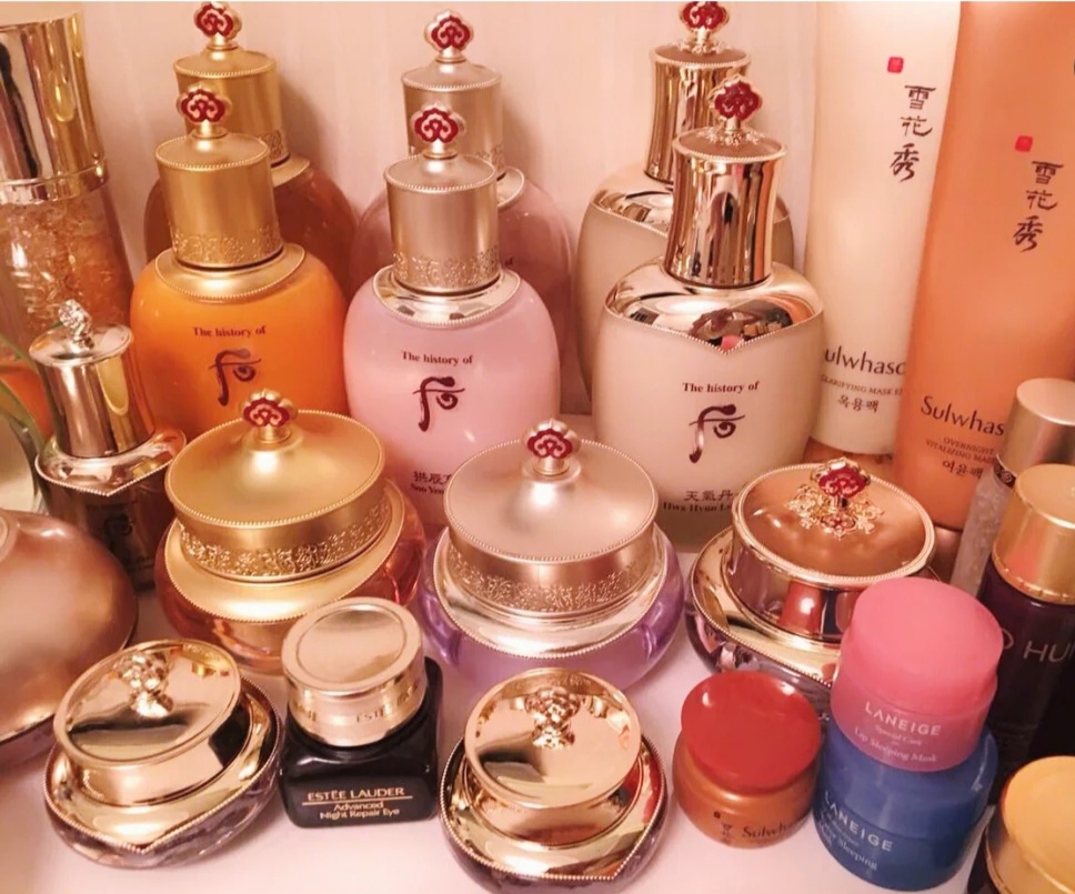 韩国顶级护肤品whoo后中,天气丹最贵,拱辰享性价比最高!