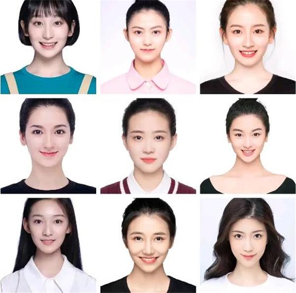 北电21级“九朵金花”集合，没有一张是网红脸，你最看好谁？