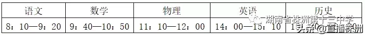 株洲市高中自主招生最全信息攻略
