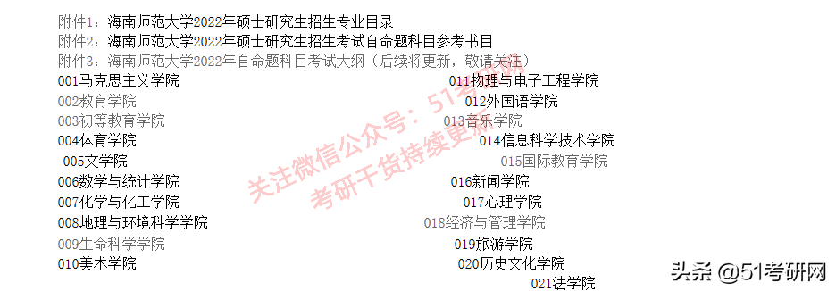 22考研时间定了！众多高校已发布招简，初试科目大改最新整理