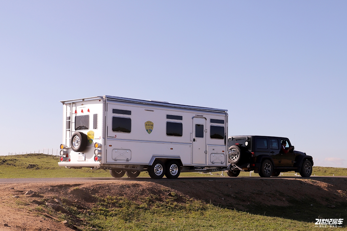 航空铝材车身,美式房车经典元素,星舟又推出一款星罡拖挂房车