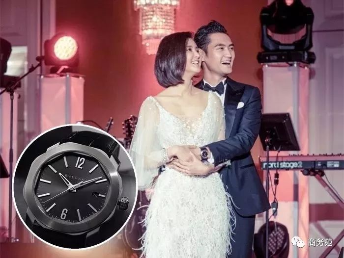 朱珠婚礼戴Tasaki，新郎戴百达翡丽，结婚珠宝腕表怎么配？
