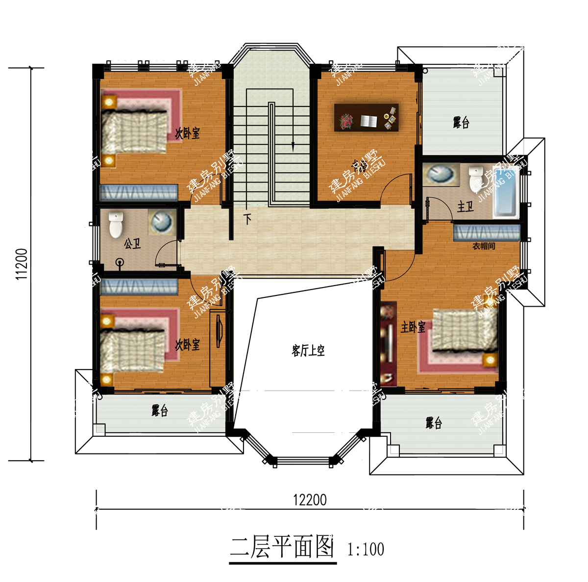 大门靠右设计,这样的房子带独立堂屋,在农村很吃香