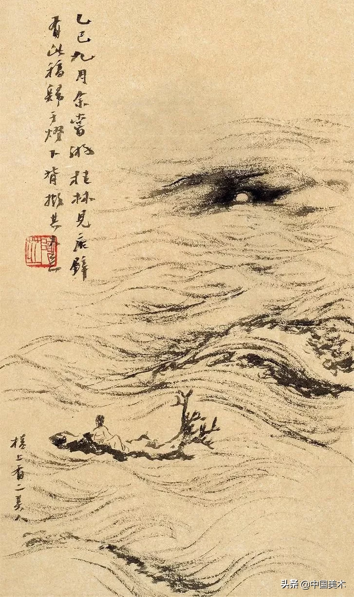 怪异“美人图”,放大10倍后奇迹出现了!