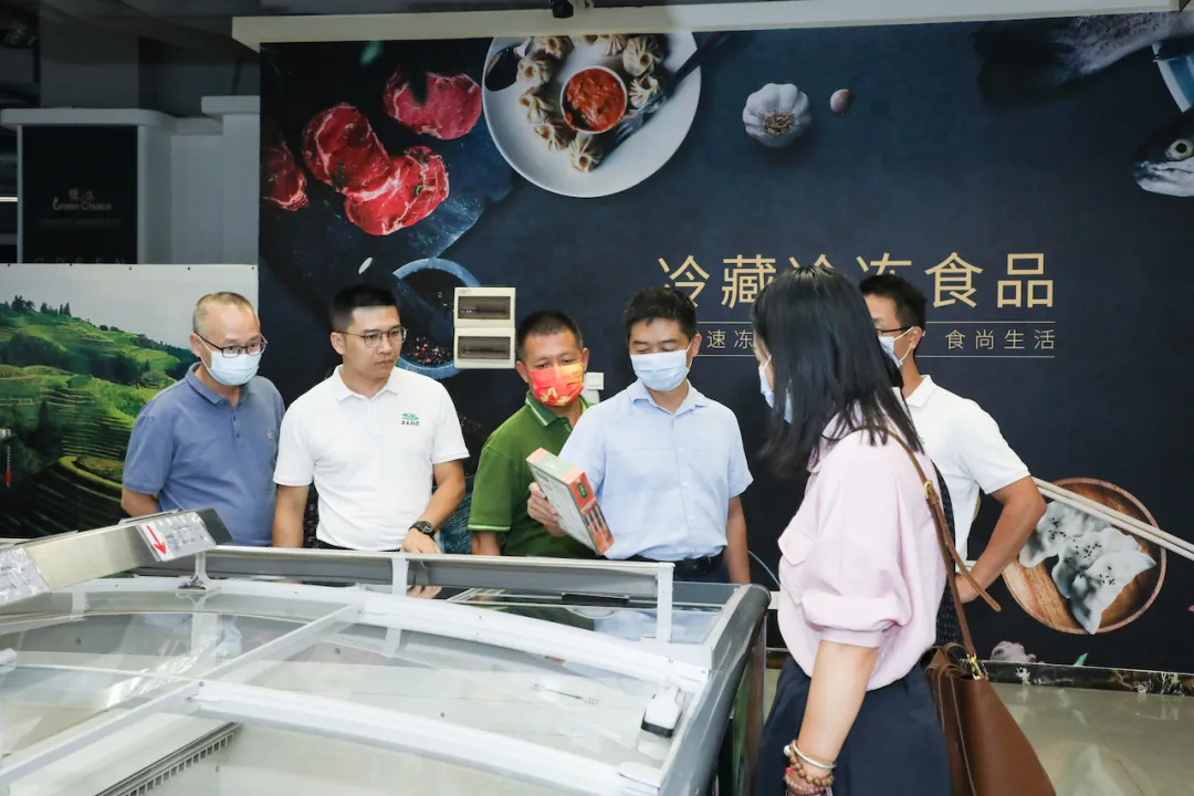 共商发展|韶关巿农业农村局代表团莅临绿之选平台