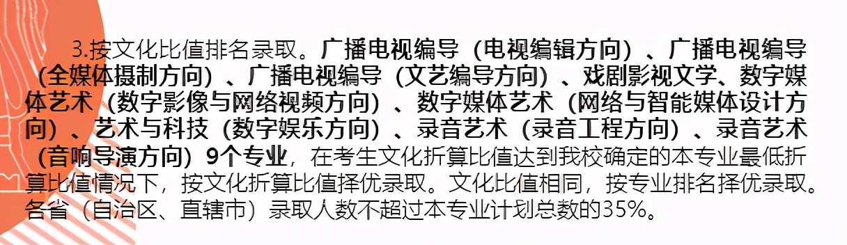 20所院校艺术专业录取原则盘点：这些院校对文化课要求最低