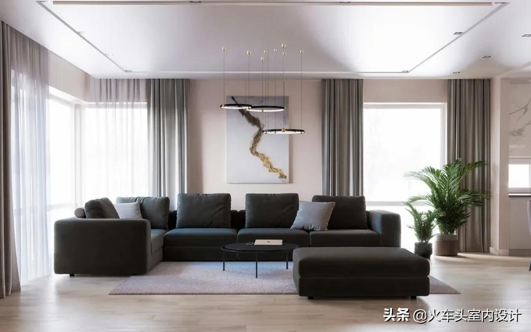 一对年轻夫妇的95㎡两居室，温暖柔和