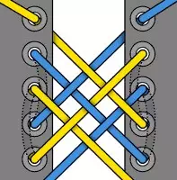 鞋带打结（鞋带打结方法图解）