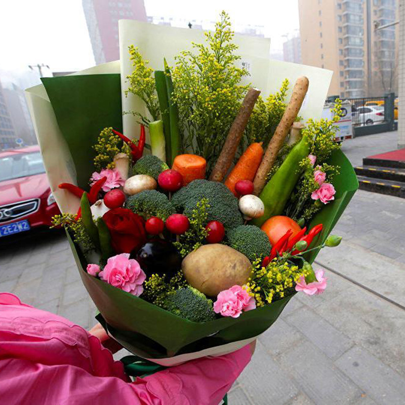 情人节送西兰花句子图片