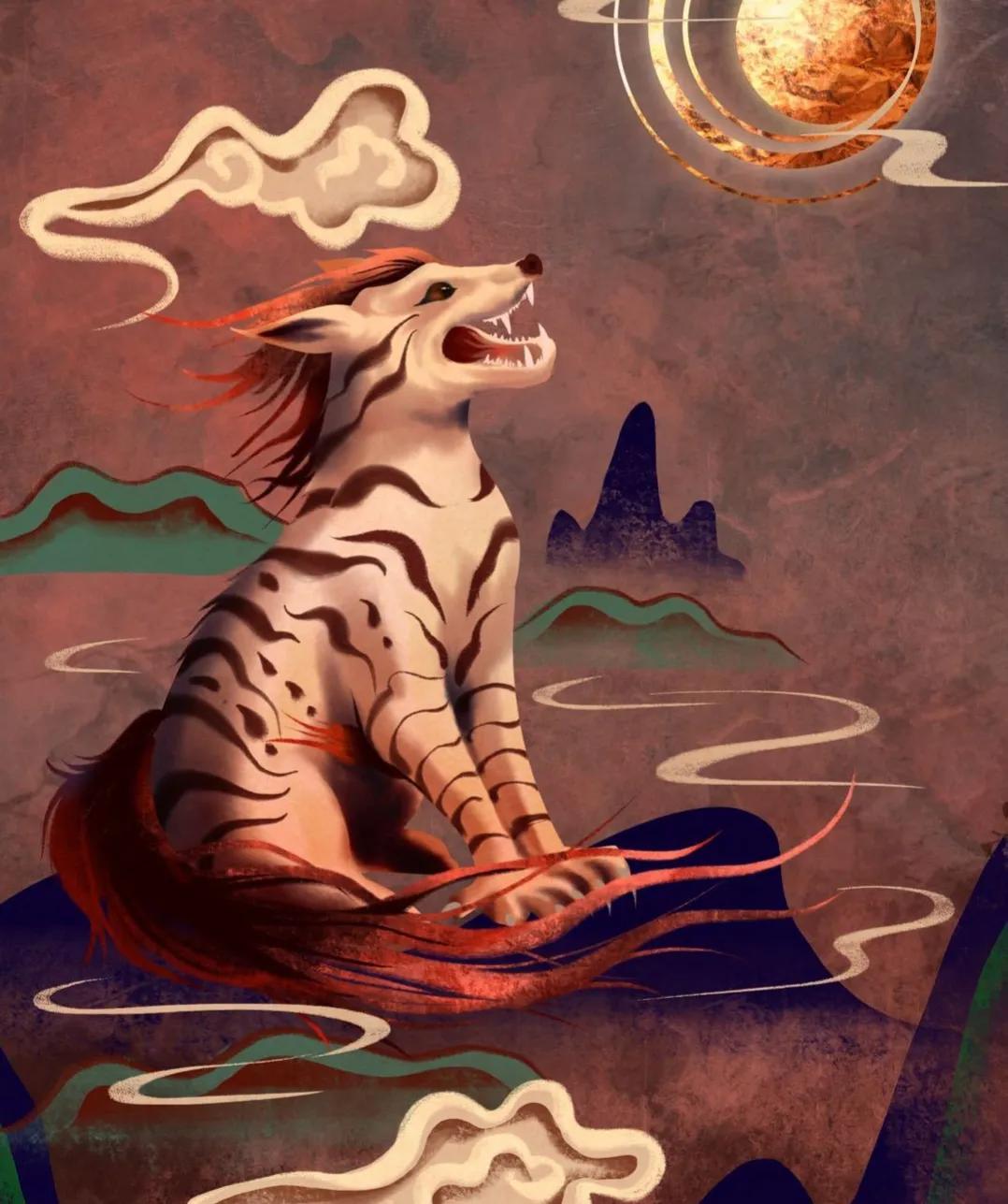 中国神话之山海经异兽图鉴,带你走进神奇的上古神话世界