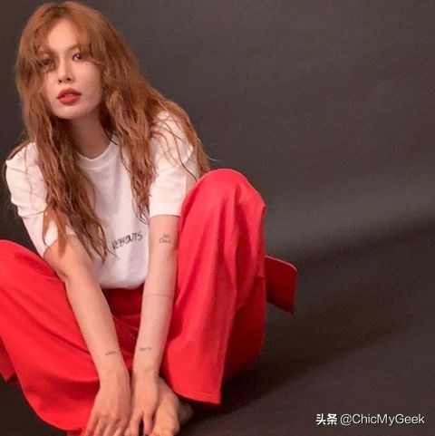 韩女星身体刺青大盘点