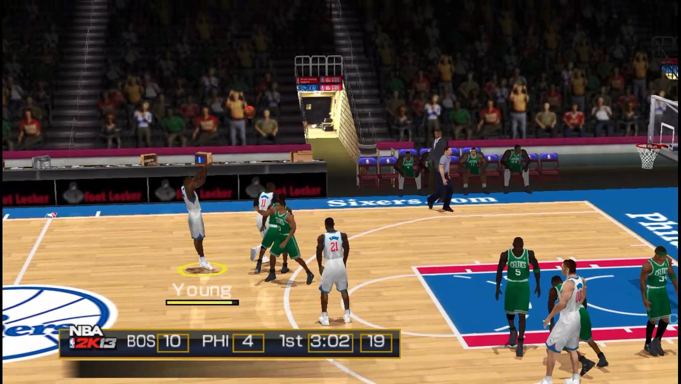 NBA2k13手机版(安卓PSP模拟器评测：NBA2K 13)