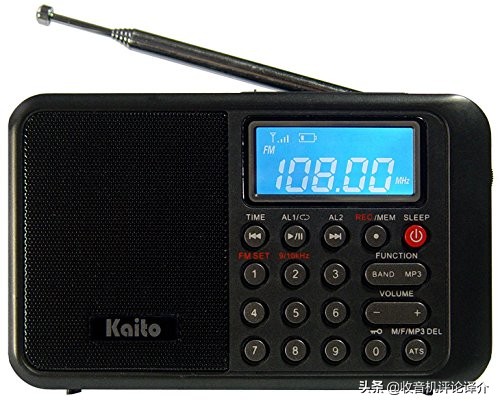 美国人也喜欢收音机兼插卡音箱，请看Kaito KA108的评测
