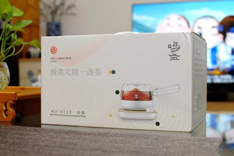 获德国红点奖的煮茶器，煮倒一体，三合一煮茶体验，让你爱上喝茶