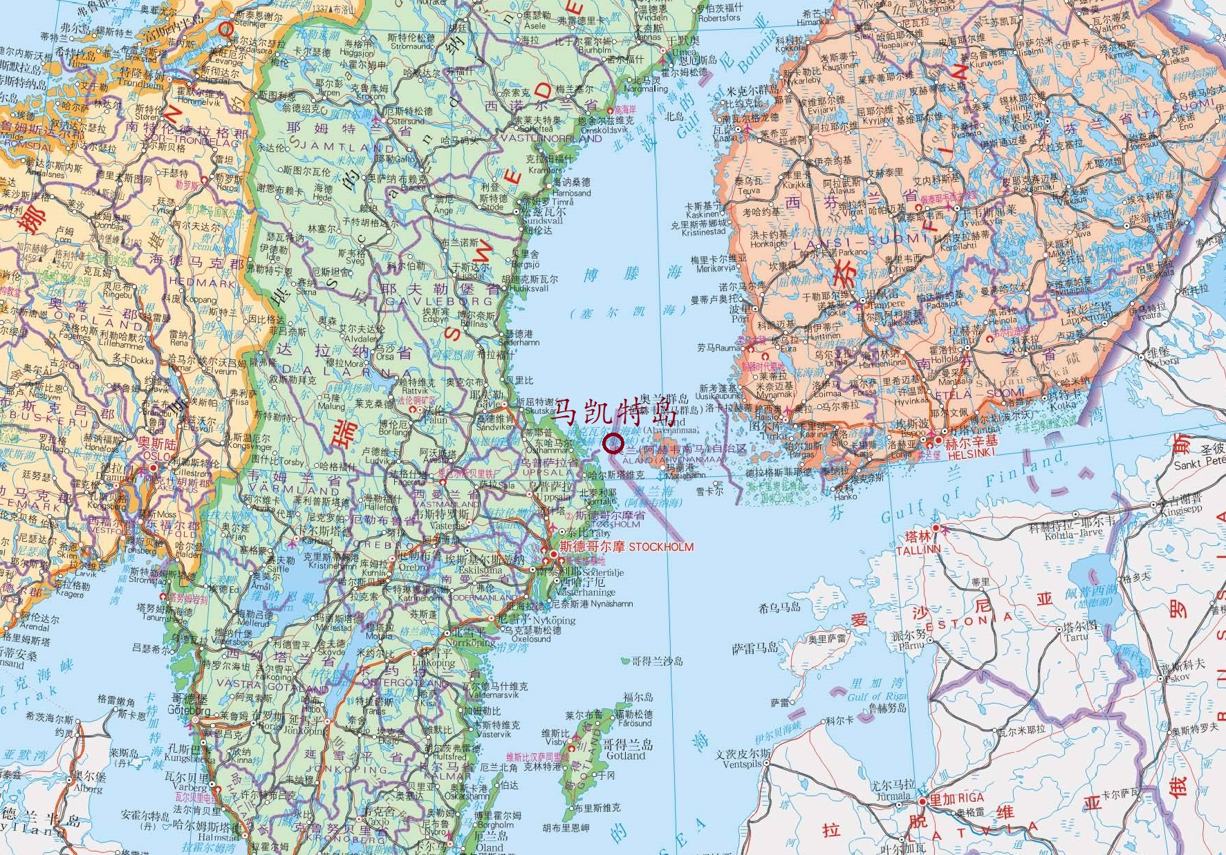 世界上最小的岛是什么位于波罗的海中的小岛马凯特岛