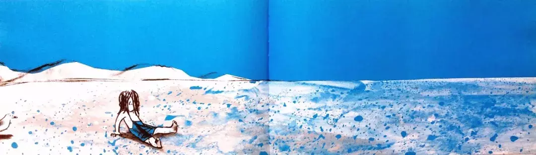 追求探索与冒险的经典无字绘本《海浪》