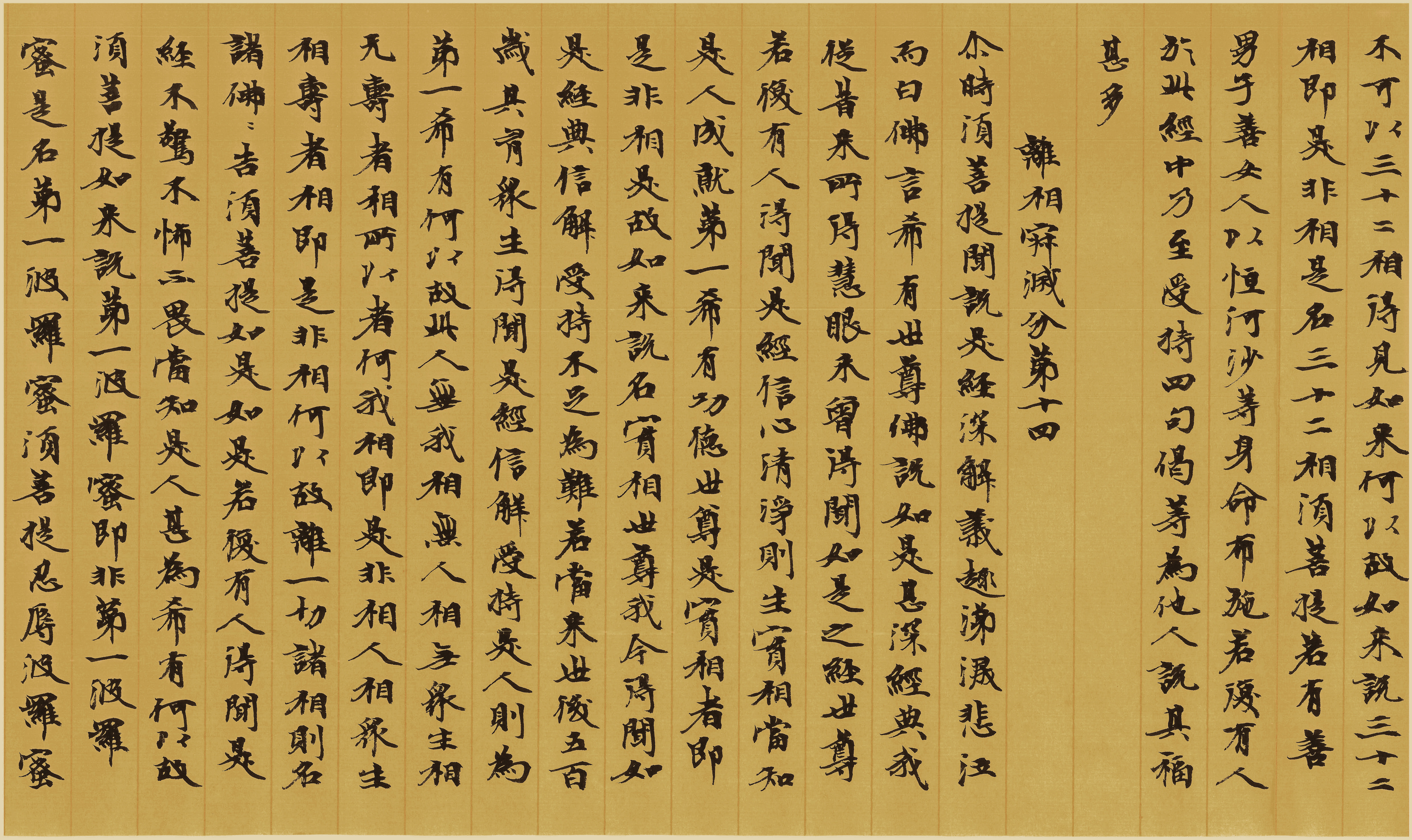 楷书:微末手书《金刚经》高清全版(建议收藏)