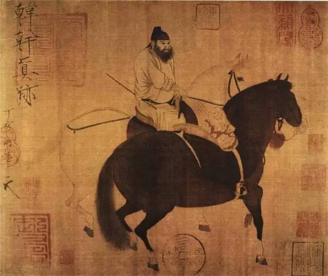 中国古今名家笔下的骏马，纵横驰骋