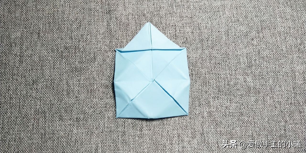 折纸教程：玫瑰花折纸图解，简单漂亮易操作，几步就完成
