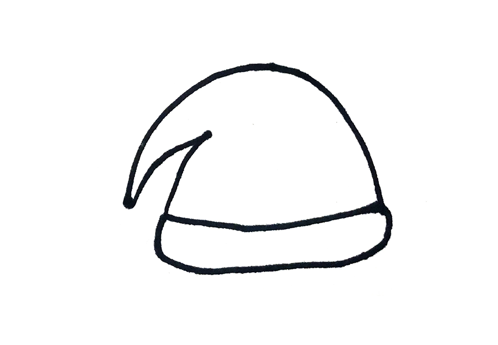 亲子简笔画帽子素材｜15款卡通帽子的画法，简单易学