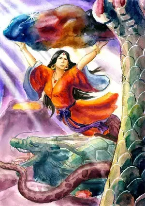 女娲补天的故事和盘古开天的故事一样,都是中国人家喻户晓的.