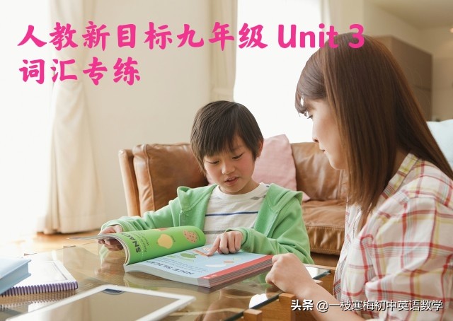 人教版 九年级英语 Unit 3 词汇专练