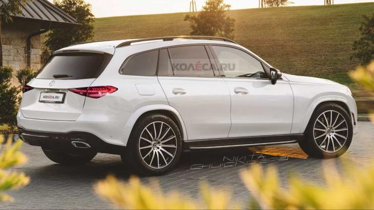 全新奔驰GLC渲染图曝光！S级同款大灯+全新内饰，或年底亮相