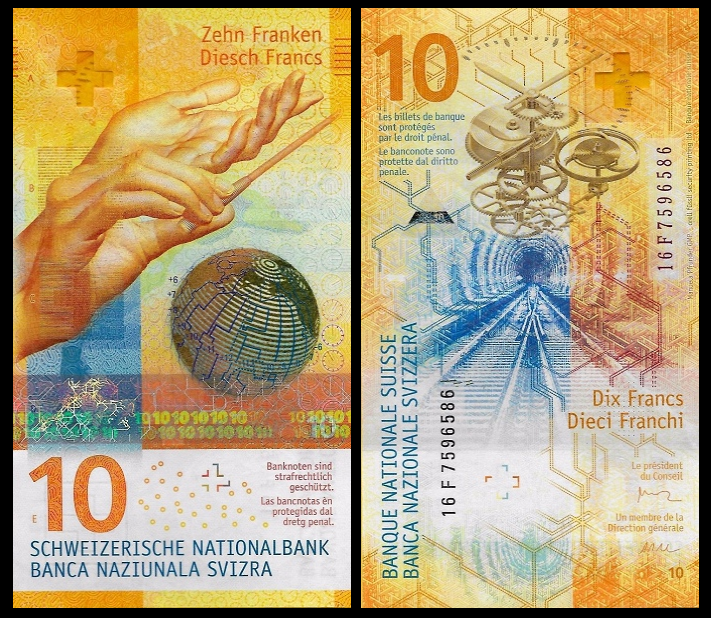 瑞士法郎瑞士法郎为什么能成为最安全的钞票