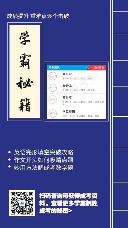 成人高考专升本《政治》马哲考点(1)