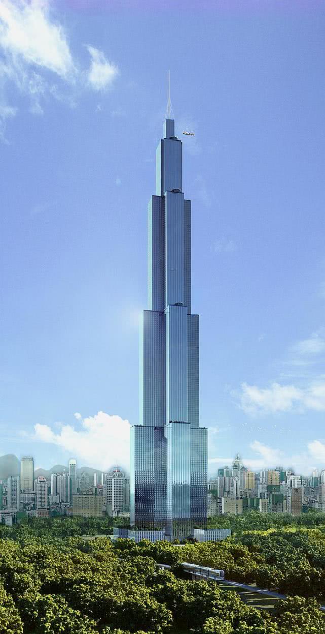 5亿建838米高楼,差点成为世界第一高楼,却无限期搁置