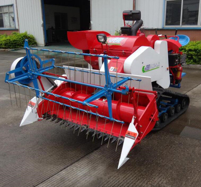 介紹10款喂入量1—2公斤的小型履帶式全喂入聯(lián)合收割機