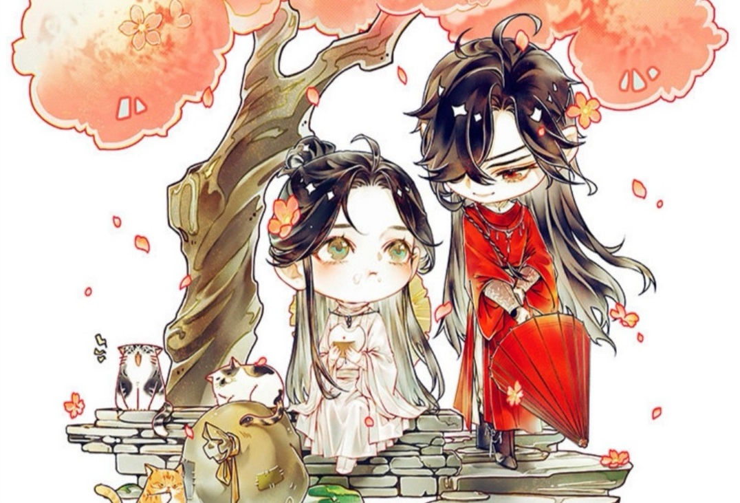 《天官赐福》漫画，花城捏手腕，谢怜是不是太重了？