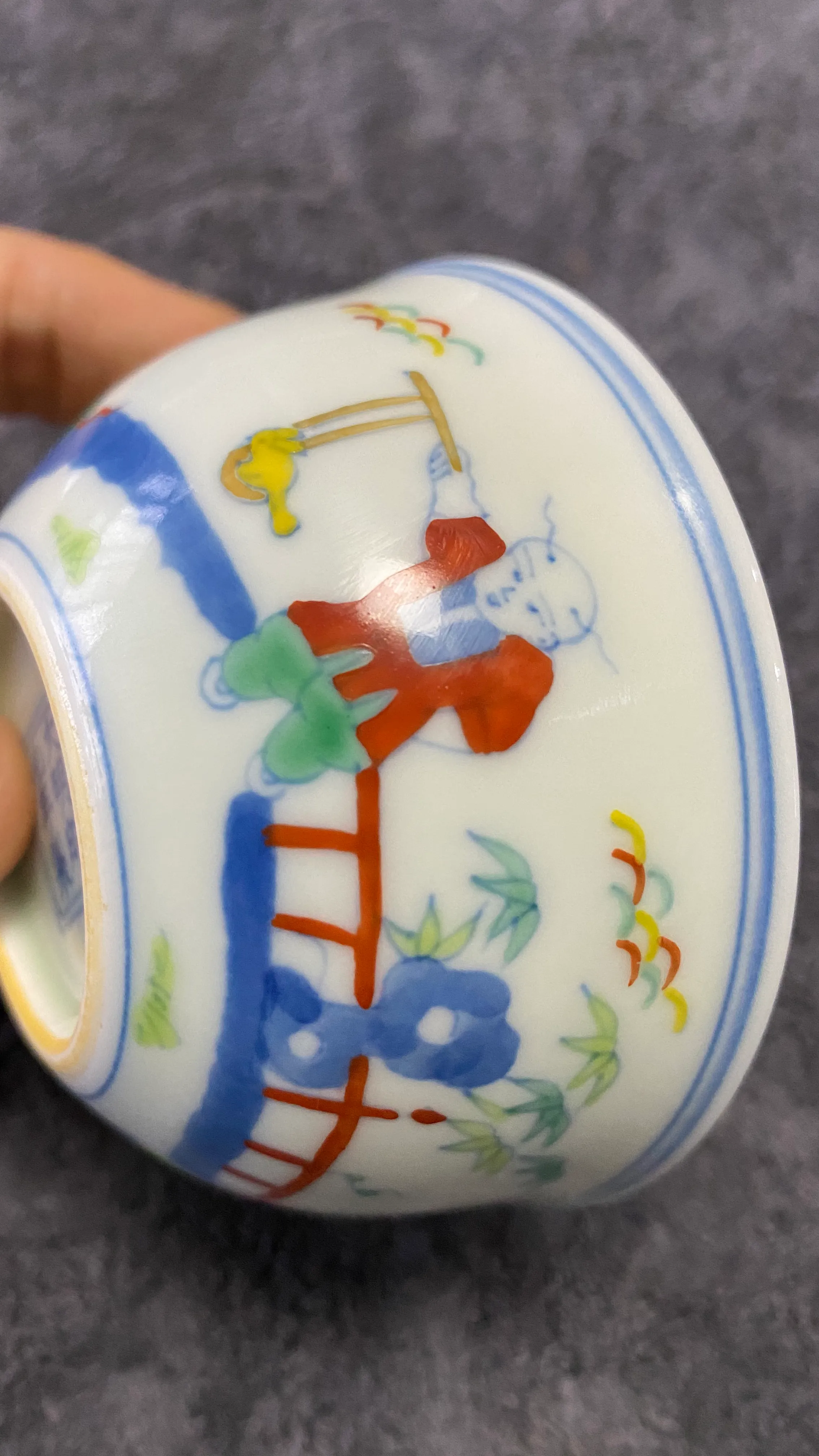 大明成化斗彩瓷器鉴定要点分享~成化真品打样!