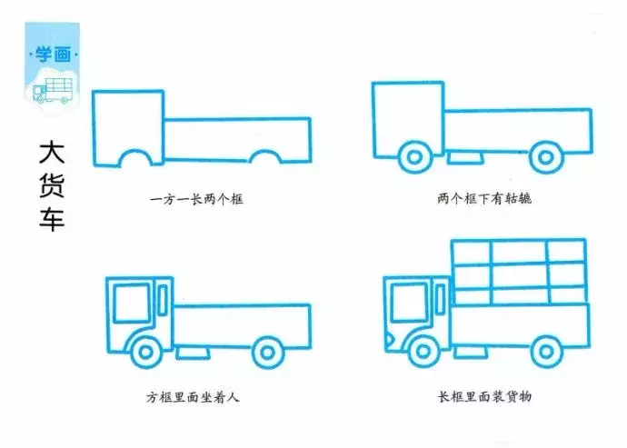 简笔画｜31个带儿歌的简笔画，海陆空都齐了，孩子都爱画，收藏！