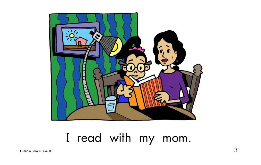 幼儿启蒙有声绘本阅读:《I read a book》读书给狗狗听