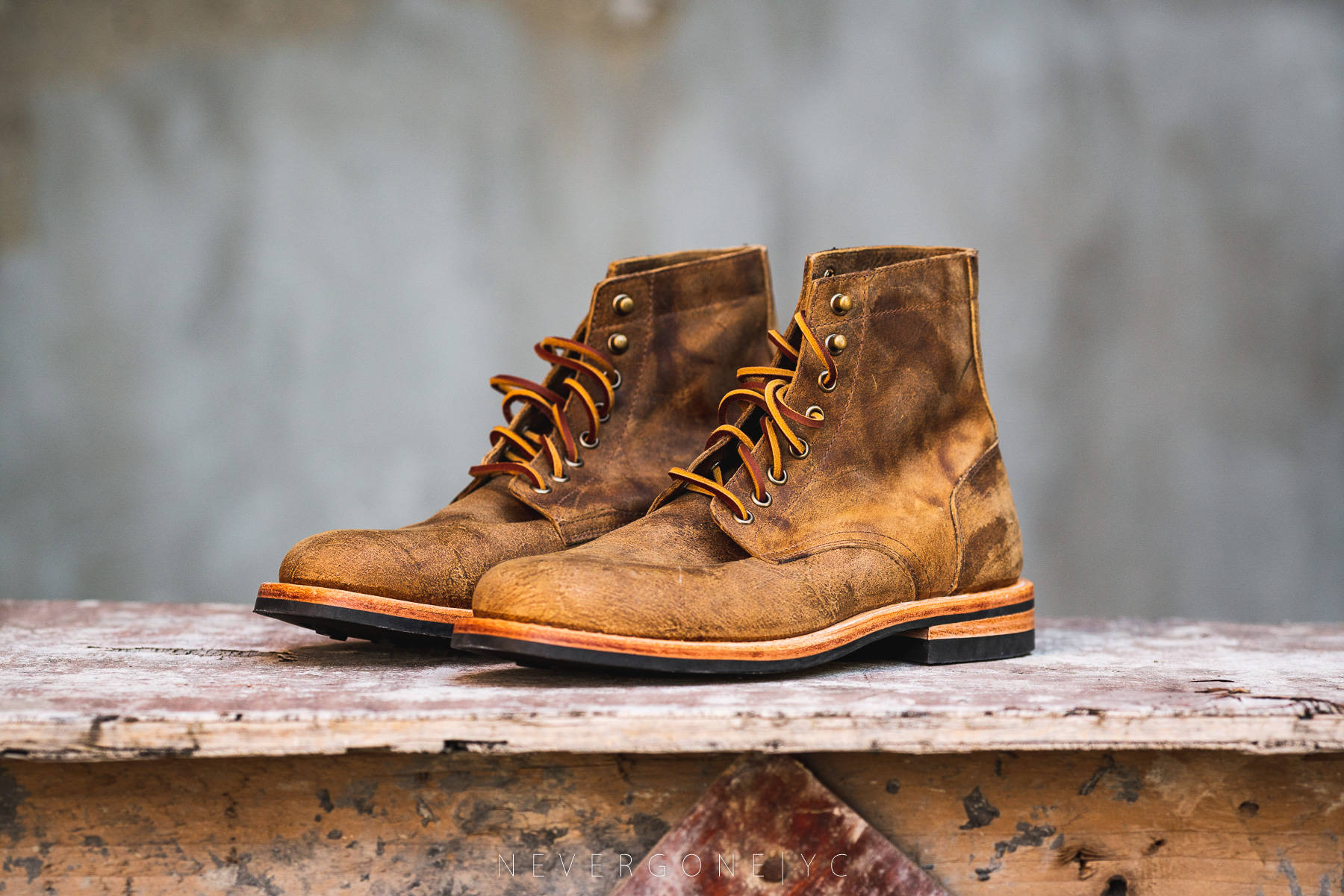 「旧化集合」16双国内外靴子旧化效果展示by琛哥