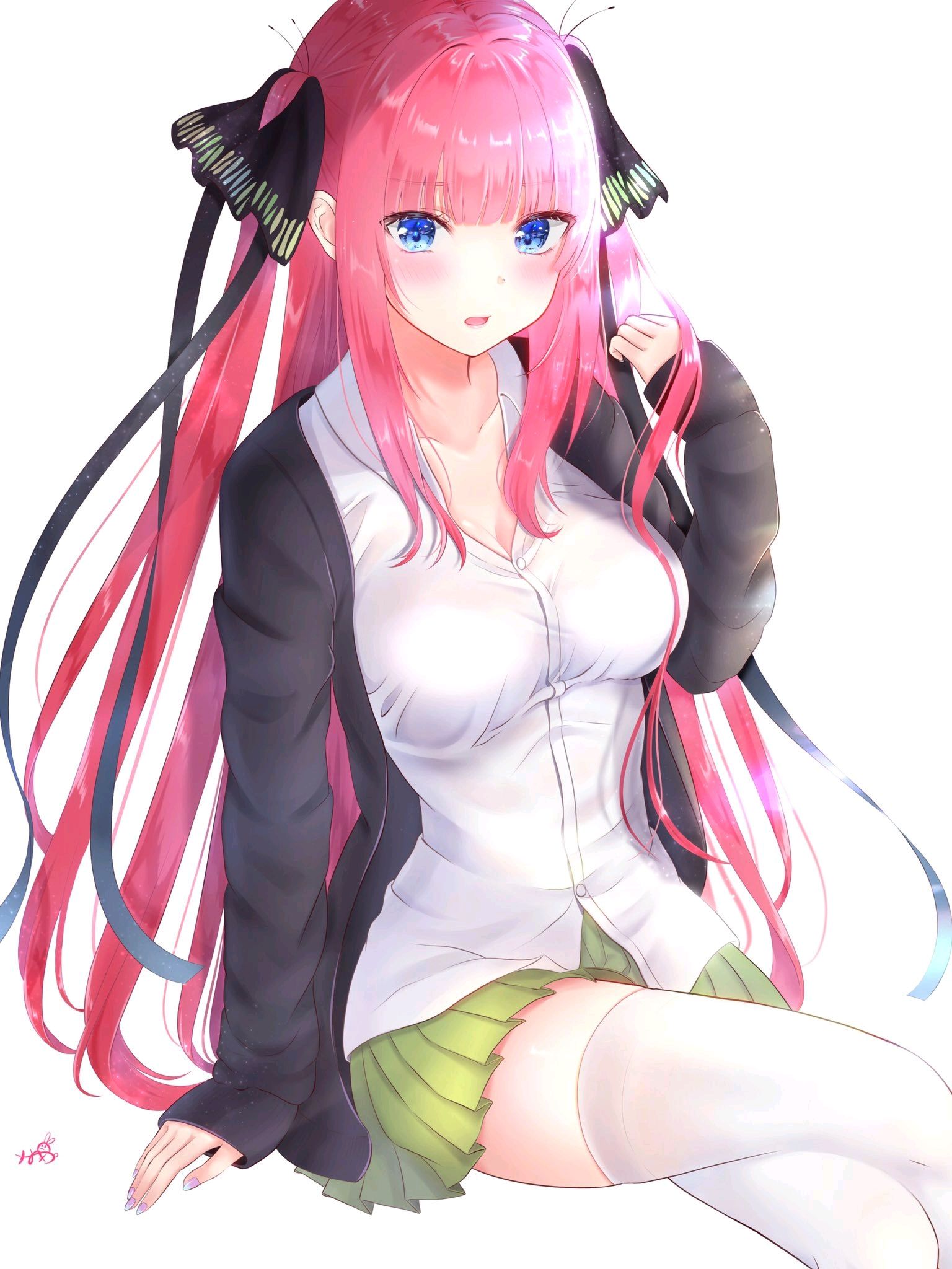 角色独特的"萌","绝对领域"等名词,和膝上袜/大腿袜的关系密不可分