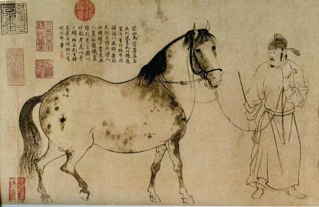 中国古今名家笔下的骏马，纵横驰骋